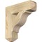 Ekena Millwork Funston Craftsman Rough Sawn Bracket, Douglas Fir, 4"W x 16"D x 16"H BKT04X16X16FST04RDF - alternate 1